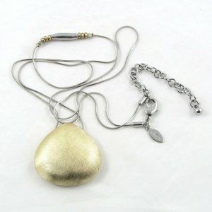 Chico's Long Triangle Pendant Necklace